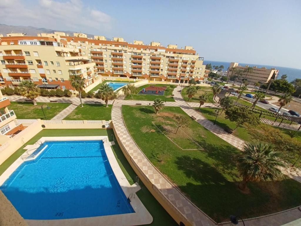 Aguadulce Sol Y Playa- A/C Lägenhet Roquetas de Mar Exteriör bild