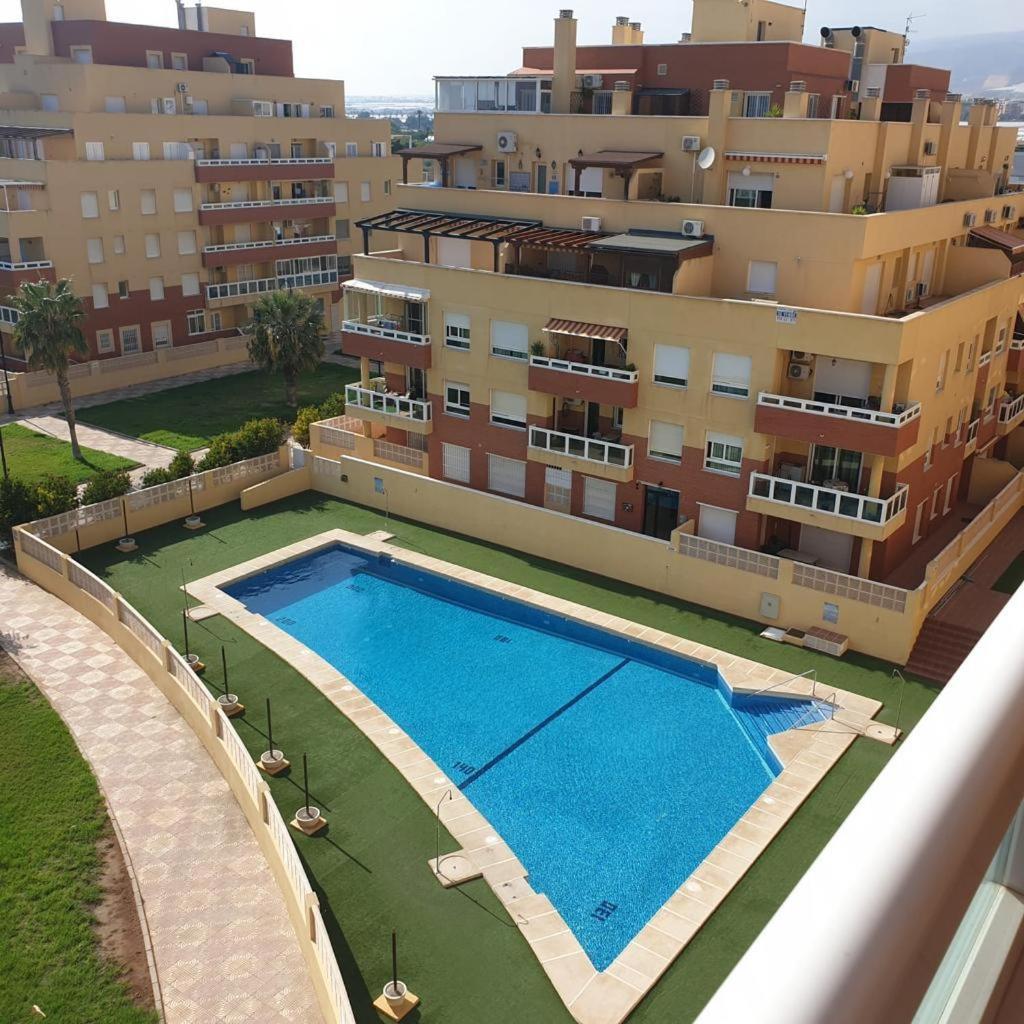Aguadulce Sol Y Playa- A/C Lägenhet Roquetas de Mar Exteriör bild